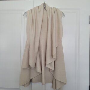 sleeveless cardigan